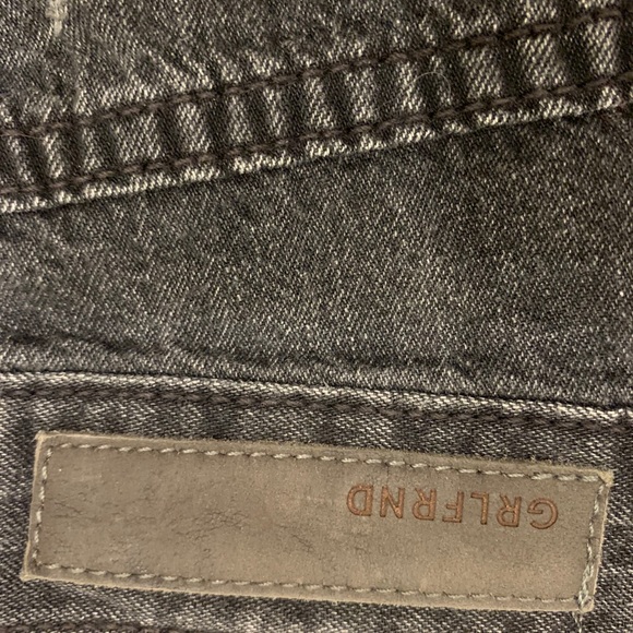 GRLFRND off black  loose fitting jean.  24 - Picture 10 of 16